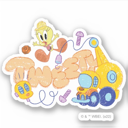 BUGS BUNNY BUILDERS™| 2000-Schets Sticker (Voorkant)