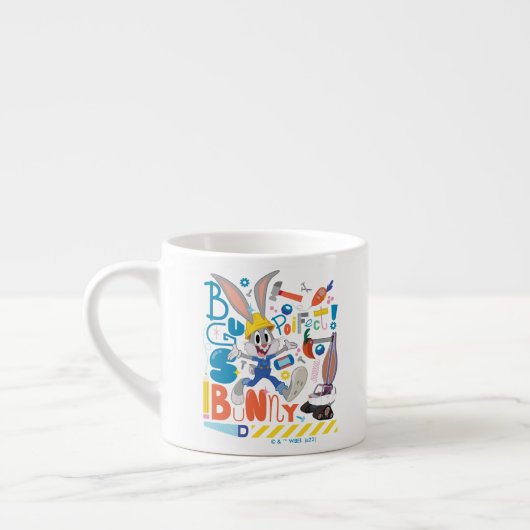 BUGS BUNNY BUILDERS™| BUG BUNNY™ Werk Gereedschap Espresso Kop (Links)