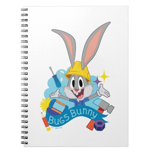 BUGS BUNNY BUILDERS™| BUGS BUNNY™ Karakter Kunst Notitieboek (Voorkant)
