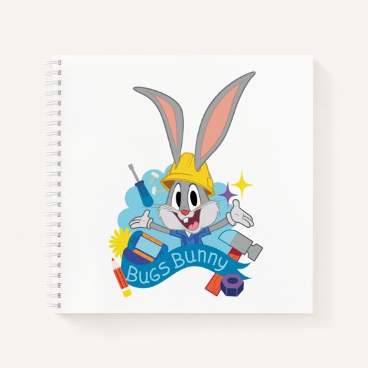 BUGS BUNNY BUILDERS™| BUGS BUNNY™ Karakter Kunst Notitieboek (Voorkant)
