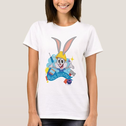 BUGS BUNNY BUILDERS™| BUGS BUNNY™ Karakterontwerp T-shirt (Voorkant)