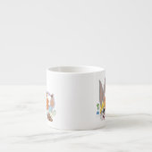 BUGS BUNNY BUILDERS™| BUGS BUNNY™-kettingkunst Espresso Kop (Voorkant)