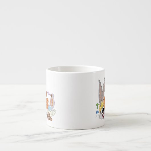 BUGS BUNNY BUILDERS™| BUGS BUNNY™-kettingkunst Espresso Kop (Voorkant)