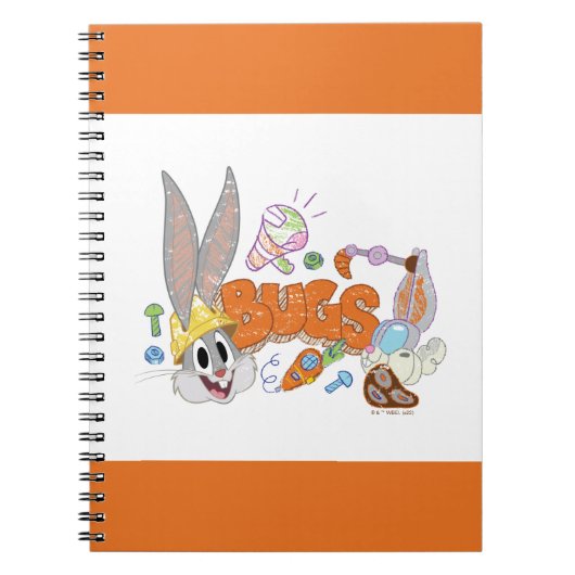 BUGS BUNNY BUILDERS™| BUGS BUNNY™-kettingkunst Notitieboek (Voorkant)
