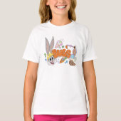 BUGS BUNNY BUILDERS™| BUGS BUNNY™-kettingkunst T-shirt (Voorkant)