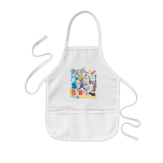 BUGS BUNNY BUILDERS™| BUGS BUNNY™ Werk Gereedschap Kinder Schort (Voorkant)