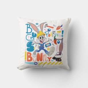 BUGS BUNNY BUILDERS™  BUGS BUNNY™ Werk Gereedschap Kussen