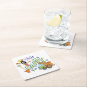 BUGS BUNNY BUILDERS™| DAFFY DUCK™-schets Kartonnen Onderzetters (Insitu)