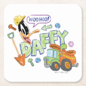 BUGS BUNNY BUILDERS™| DAFFY DUCK™-schets Kartonnen Onderzetters (Voorkant)
