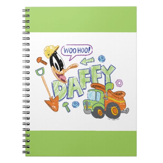 BUGS BUNNY BUILDERS™| DAFFY DUCK™ Schets Kunst Notitieboek (Voorkant)