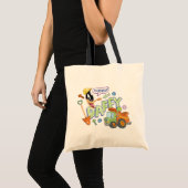 BUGS BUNNY BUILDERS™| DAFFY DUCK™ Schets Kunst Tote Bag (Voorkant (product))