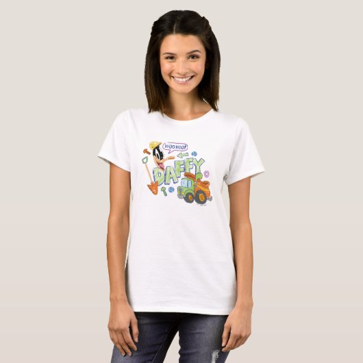 BUGS BUNNY BUILDERS™| DAFFY DUCK™-schets T-shirt (Voorkant volledig)