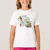 BUGS BUNNY BUILDERS™| DAFFY DUCK™-schets T-shirt (Voorkant)