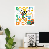 BUGS BUNNY BUILDERS™| DAFFY DUCK™ Werk Gereedschap Poster (Thuiskantoor)