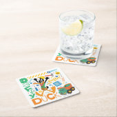 BUGS BUNNY BUILDERS™| DAFFY DUCK™ Worktools Kartonnen Onderzetters (Insitu)