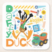 BUGS BUNNY BUILDERS™| DAFFY DUCK™ Worktools Kartonnen Onderzetters (Voorkant)