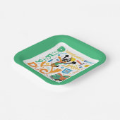 BUGS BUNNY BUILDERS™| DAFFY DUCK™ Worktools Papieren Bordje (Gebogen)