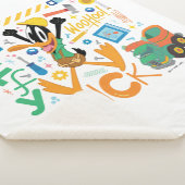 BUGS BUNNY BUILDERS™| DAFFY DUCK™ Worktools Sherpa Deken (3/4)