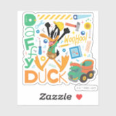 BUGS BUNNY BUILDERS™| DAFFY DUCK™ Worktools Sticker (Vel)