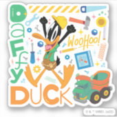 BUGS BUNNY BUILDERS™| DAFFY DUCK™ Worktools Sticker (Voorkant)
