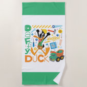 BUGS BUNNY BUILDERS™| DAFFY DUCK™ Worktools Strandlaken (Voorkant)