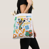 BUGS BUNNY BUILDERS™| DAFFY DUCK™ Worktools Tote Bag (Dichtbij)