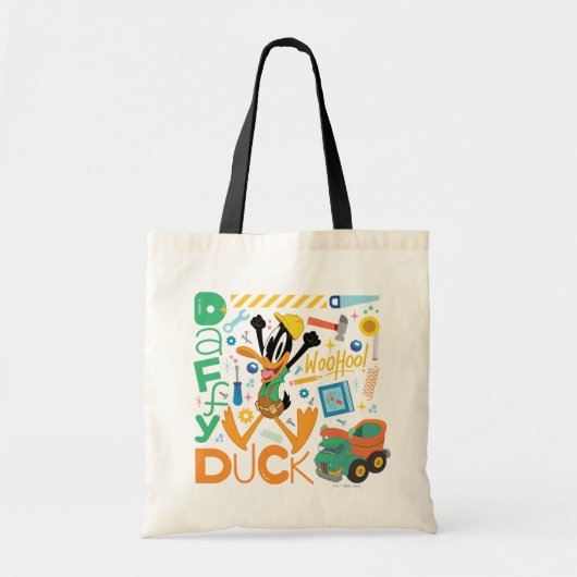 BUGS BUNNY BUILDERS™| DAFFY DUCK™ Worktools Tote Bag (Voorkant)