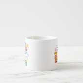 BUGS BUNNY BUILDERS™| De Looney Builders Collage Espresso Kop (Voorkant)