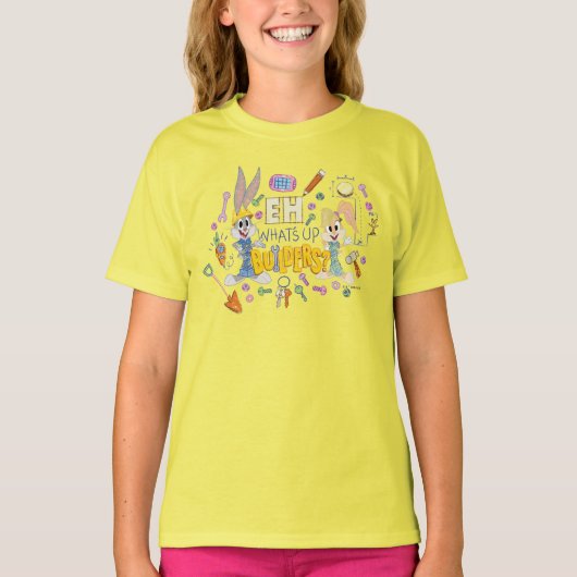 BUGS BUNNY BUILDERS™| Eh, Wat is er aan de hand Bo T-shirt (Voorkant)