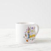 BUGS BUNNY BUILDERS™| Eh, wat zit er in Builders? Espresso Kop (Voorkant rechts)