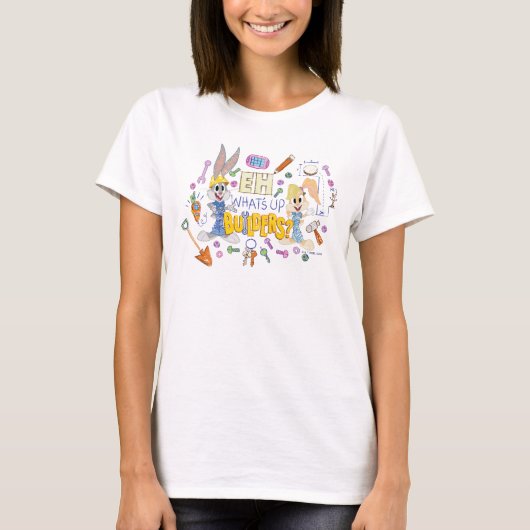 BUGS BUNNY BUILDERS™| Eh, wat zit er in Builders? T-shirt (Voorkant)