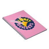 BUGS BUNNY BUILDERS™| Gebogen Logo met Bouwhelm Notitieboek (Rechterzijde)
