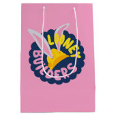 BUGS BUNNY BUILDERS™| Gebogen logo met veiligheids Medium Cadeauzakje (Achterkant)