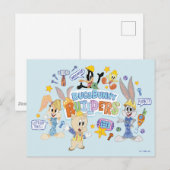 BUGS BUNNY BUILDERS™| Group Sketch Art Briefkaart (Voorkant / Achterkant)