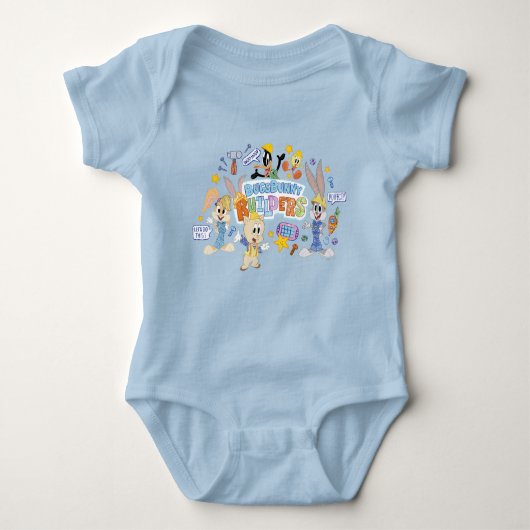 BUGS BUNNY BUILDERS™| Group Sketch Art Romper (Voorkant)