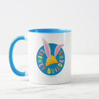 BUGS BUNNY BUILDERS™| Hard Hat Cirkel Logo Mok