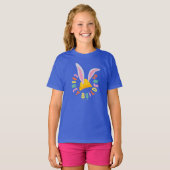 BUGS BUNNY BUILDERS™| Hard Hat Cirkel Logo T-shirt (Voorkant volledig)