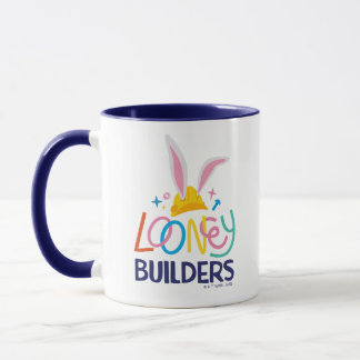 BUGS BUNNY BUILDERS™| Hard Hat Gestapeld Logo Mok