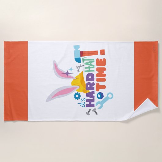 BUGS BUNNY BUILDERS™| Het is een moeilijke Pet tij Strandlaken (Voorkant)