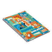 BUGS BUNNY BUILDERS™| Karakter rasterpatroon Notitieboek (Rechterzijde)
