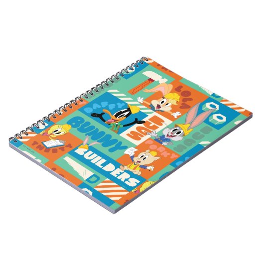 BUGS BUNNY BUILDERS™| Karakter rasterpatroon Notitieboek (Linkerzijde)