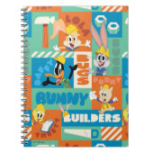 BUGS BUNNY BUILDERS™| Karakter rasterpatroon Notitieboek (Voorkant)