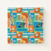 BUGS BUNNY BUILDERS™| Karakterrasterpatroon Notitieboek (Achterkant)