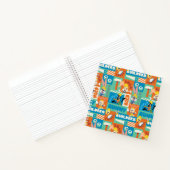 BUGS BUNNY BUILDERS™| Karakterrasterpatroon Notitieboek (Binnen)