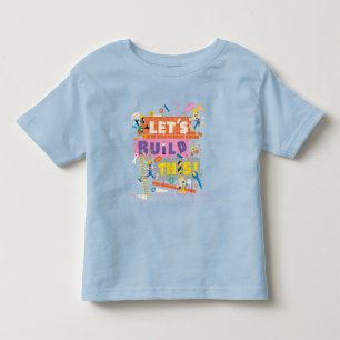 BUGS BUNNY BUILDERS™  "Laten we dit bouwen" Bouwpl Kinder Shirts