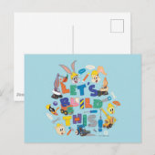 BUGS BUNNY BUILDERS™| "Laten we dit bouwen" Collag Briefkaart (Voorkant / Achterkant)