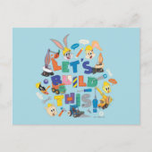 BUGS BUNNY BUILDERS™| "Laten we dit bouwen" Collag Briefkaart (Voorkant)