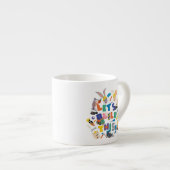 BUGS BUNNY BUILDERS™| "Laten we dit bouwen" Collag Espresso Kop (Voorkant rechts)