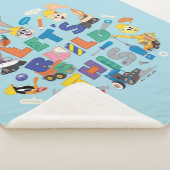 BUGS BUNNY BUILDERS™| "Laten we dit bouwen" Collag Sherpa Deken (3/4)