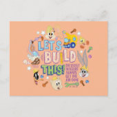 BUGS BUNNY BUILDERS™| "Laten we dit bouwen" Schets Briefkaart (Voorkant)